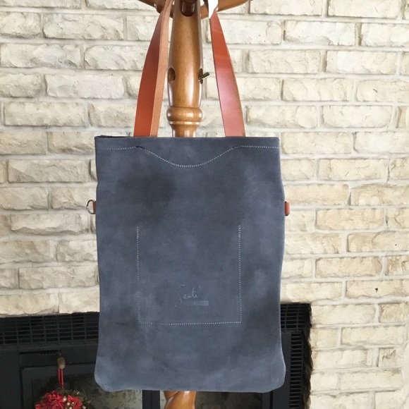 Sauti Bags and Cases Handbags - NWT HANDMADE SUEDE/LEATHER  CROSSBODY BAG